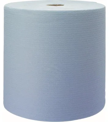 Produktbild von Wischtücher Wypall L10 Extra+ 1-lagig 38,5x32,5cm Großrolle blau