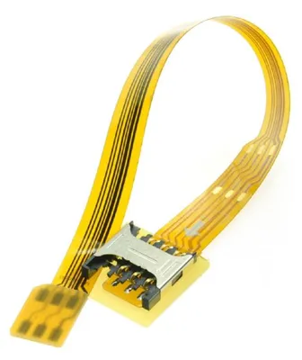 Zdjęcie produktu dla Adapter z karty Micro SIM na Nano SIM oraz przedłużacz kabla o długości 10 cm