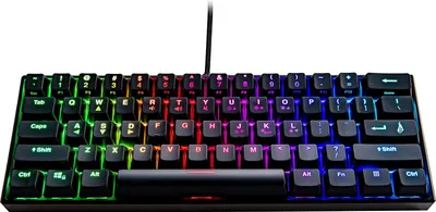 Obrázek produktu pro SureFire KingPin M1 herní drátová klávesnice 60% RGB QWERTY Čeština