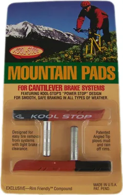 Produktbild von Kool-Stop Bremsschuh Mountain Pads Cantilever Bremsen MTB Bremsbeläge dual