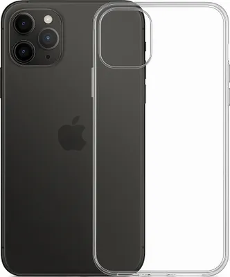 Produktbild von Mobigear Ultra Thin Durchsichtig iPhone 12 Pro Max Hülle Flexibles TPU Extra Dünn Backcover - Transparent