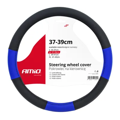 Immagine prodotto di Coprivolante auto M 37-39cm Antiscivolo SWC-04-M AMIO-01359 Alta qualità