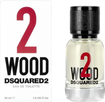 A product shot of a perfume bottle and its packaging.