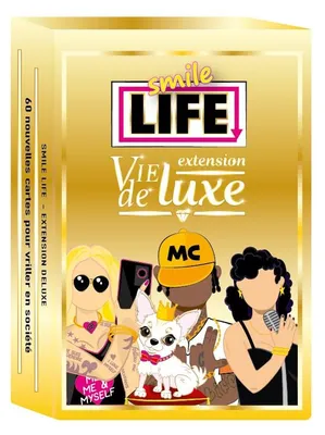 Image de Blackrock Games SMILE LIFE extension VIE DE LUXE, jeu de cartes, 12 année(s), 60 min, 60 min