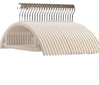 Image de Cintres antidérapants Kleerhangers pour une optimisation de l'espace dans votre armoire