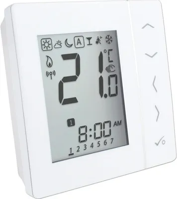 Image de SalusRégulateur de température sans fil VS20WRF - Blanc - Précis et facile à installer - Confort optimal