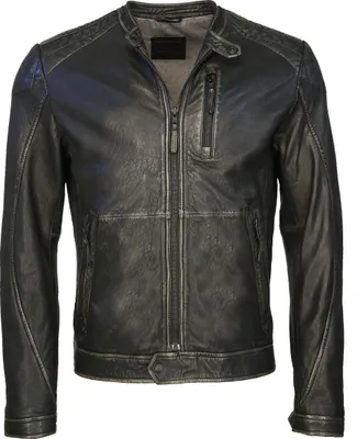 Produktbild von Mustang Lederjacke Flinders Herren black M