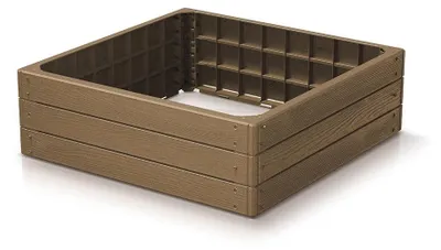 Immagine prodotto di Vyvýšený záhon BASE WOODY ECO WOOD 75,6 cm - barva: naturo ECO