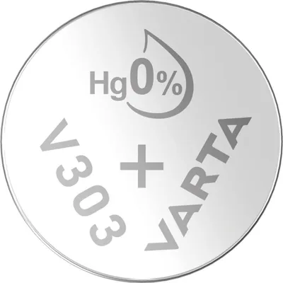 Produktbild von Varta V 303 Watch - Uhrenzelle - silber