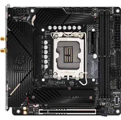Produktbild von ASRock B760I Lightning WiFi     1700 mATX HDMI/DP       DDR5 retail