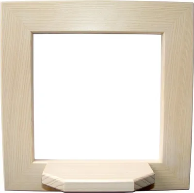 Produktbild von Wandrahmen Bilderrahmen Holz , Größe:Natur 200 x 200 mm