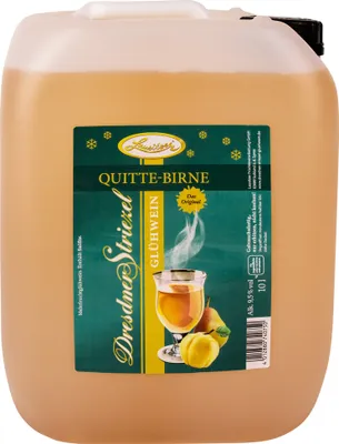 Produktbild von Dresdner Striezel Glühwein - Quitte-Birne 10l Kanister