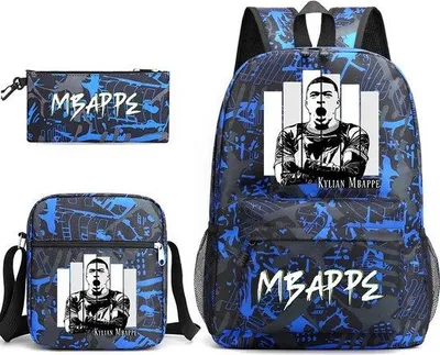 Immagine prodotto di Zaino scolastico 20-35 L nero/blu per bambini e ragazzi
