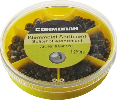 Produktbild von Cormoran Klemmblei Sortiment Fein 120 g