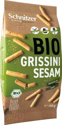 Produktbild von Schnitzer Grissini Sesam  100g