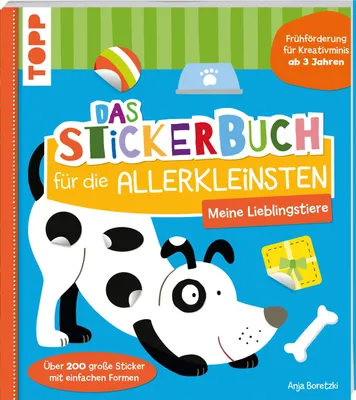 Produktbild von Das Stickerbuch für die Allerkleinsten - Meine Lieblingstiere