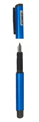 Produktbild von Cresco Go Pen Metalic Füllfederhalter M Blau-Graphit