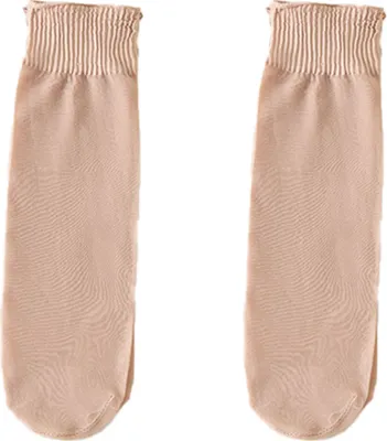 Immagine prodotto di INF 10 paia di calzini trasparenti da donna con pizzo Beige scuro
