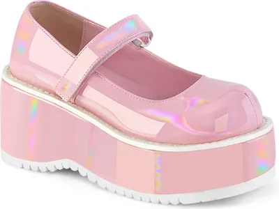 Produktbild von DOLLIE-01 Damen Sandale von DemoniaCult, Rosa  , EU 41, US 11