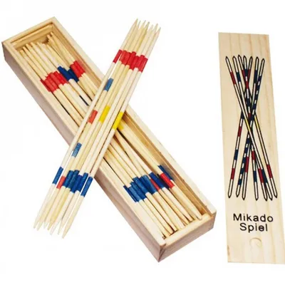 Produktbild von Hra Mikado v dřevěné krabičce