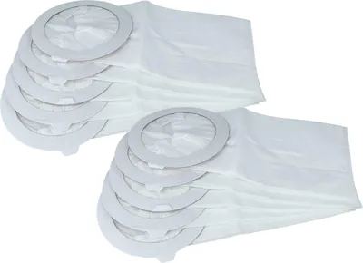 Produktbild von vhbw 10x Staubbeutel kompatibel mit Advance Adgility 10XP Staubsauger - 44,85cm x 17,75cm Weiß
