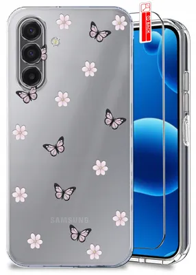 Obrázek produktu pro Pouzdro pro Samsung A17 5G – Módní, stylové, roztomilé a barevné vzory – Průhledné pouzdro + ochranná fólie na displej
