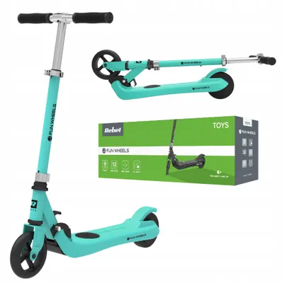 Produktbild von Elektroroller für Kinder 12 km/h 50 kg Klappbar Verstellbar Ipx4 Rebel
