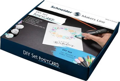 Zdjęcie produktu dla Schneider ML85060901 Schneider Postkarten weiß DIY Set