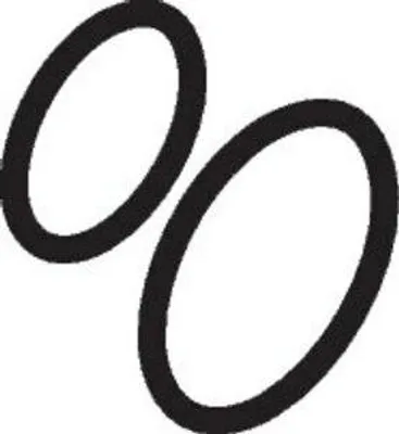 Produktbild von Hansgrohe Dichtungsset Serviceventil 10 / 02