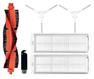 Ersatzteil-Set für Xiaomi Saugroboter, Hauptbürste, Filter, Seitenbürsten