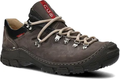 Produktbild von nagaba Wanderschuhe Herren Lederschuhe Trekkingschuhe Frauen, Graphit, 48