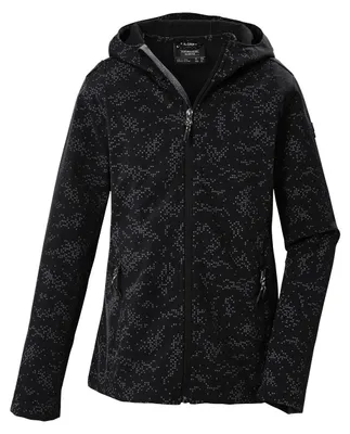 Produktbild von Killtec Softshelljacke Kinder mit Kapuze, Farbe:Schwarz, Kinder Größen:152