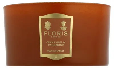 Immagine prodotto di Floris Candele profumate Cannella e mandarino Deluxe a tre stoppini (420 g)