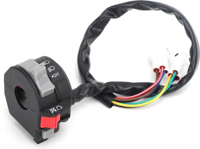 Zdjęcie produktu dla Zestaw przełączników kierownicy włączania/wyłączania/włączania/wyłączania reflektorów do Yamaha YFZ 450 2006-2008