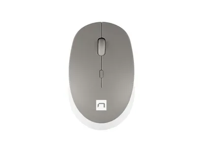 Zdjęcie produktu dla Mysz Natec Mouse Harrier 2 Bezprzewodowa 1600 DPI Bluetooth 5.1 Biało-szara
