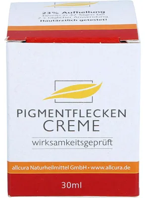 Obrázek produktu pro allcura Krém na pigmentové skvrny, 30 ml Krém