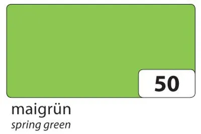 Produktbild von folia Fotokarton (B)500 x (H)700 mm 300 g/qm maigrün 10 Blatt