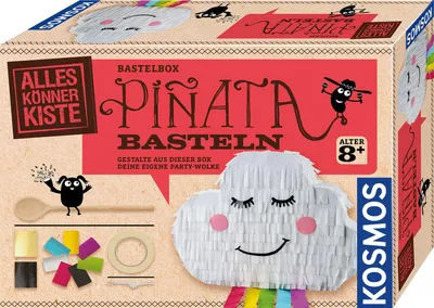 Produktbild von Kosmos Piñata basteln, Bastelset für Kinder, 8 Jahr(e), Mehrfarbig
