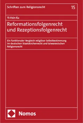 Obrázok produktu pre Reformationsfolgenrecht und Rezeptionsfolgenrecht