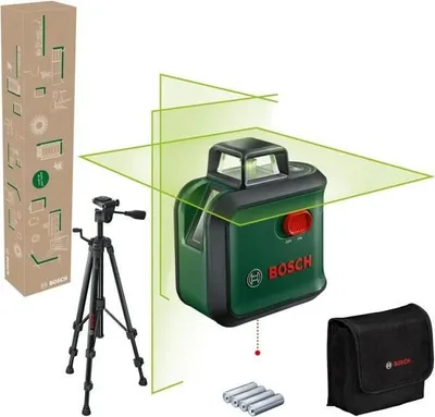 Image de Niveau Laser Bosch AdvancedLevel 360 BZ1, Portée 40 m, Précision 2 mm, Aimanté