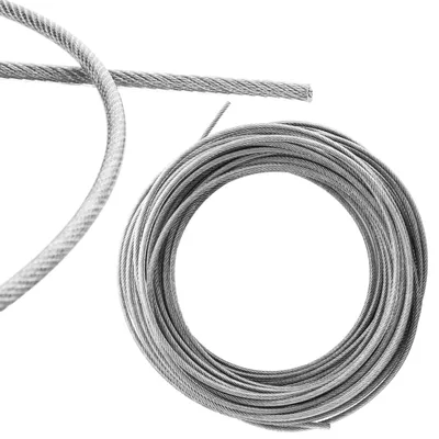 Immagine prodotto di Omgoods - Cavo in acciaio inossidabile da 5 mm, lunghezza 30 metri