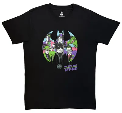 Produktbild von Batman - "Batman & Co" T-Shirt für Herren/Damen Uni RO15559 (M) (Schwarz)