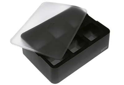 Zdjęcie produktu dla Lurch ICE FORMER, 6 szt., Prostokątny, Tacka do lodu, Czarny, Przezroczysty, Silikon, -40 - 240 °C