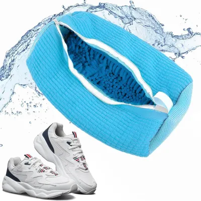 Produktbild von Schuhwaschbeutel Waschmaschine Waschbeutel Reinigungsbeutel für Sneaker Turnschuhe Schuhe Netzbeutel Schutz Waschnetz Wäschesack