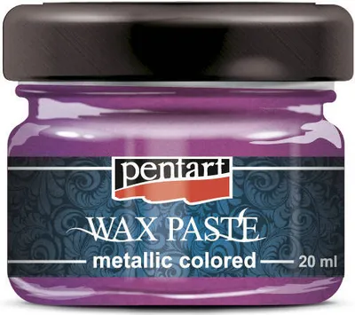 Immagine prodotto di PENTART -Pasta di cera Pasta di cera metallizzata Magenta 20 ml
