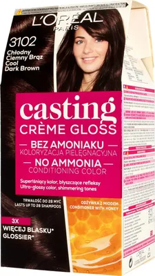 Obrázek produktu pro L'oreal Casting Farba kolor 3102 Chłodny Ciemny Brąz