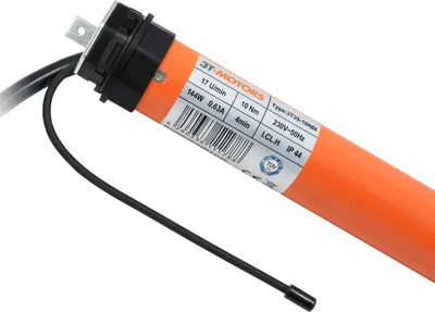 Produktbild von 3T-MOTORS Rollladenmotor mit elektronischen Endschaltern 3T35-10RBX 10Nm SW60