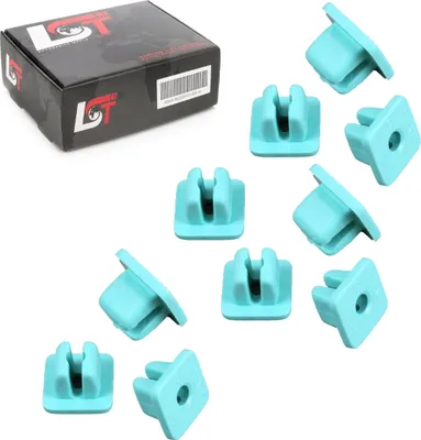 Produktbild von 10x Spreizmutter Elektrik Seitenverkleidung Stoßstangen UNIVERSAL Ø 8,5 x 8,5mm