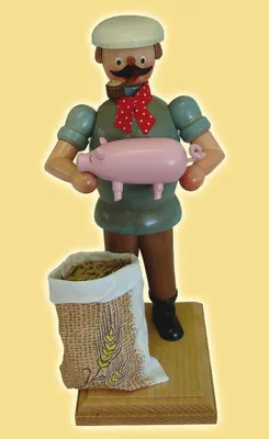 Imagen del producto de Figura de campesino para ambientación, altura = 22 cm, NUEVO