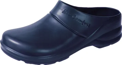 Produktbild von Ladeheid Damen und Herren leichte Eva Clogs Gartenclogs Gartenschuhe LA-858 (Dunkelblau, 36)